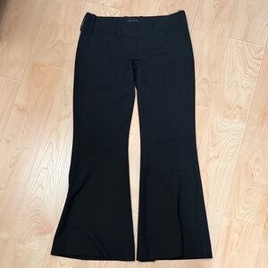 The Limited Women's Black Flare Drew Fit Pants Size 4 short